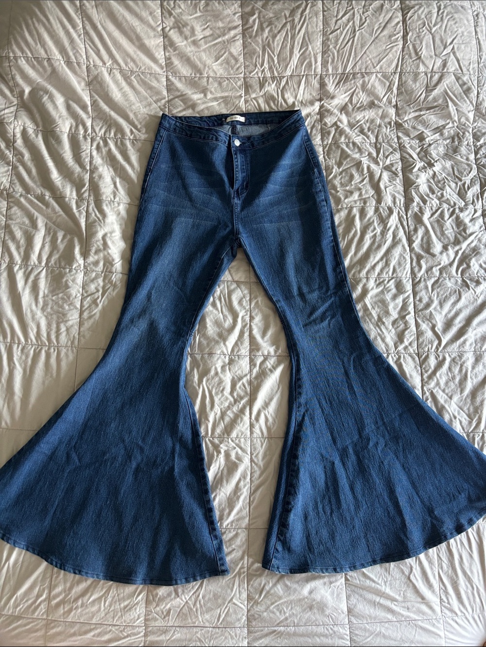 Lil Bees Bohemian Bell Bottom Jeans